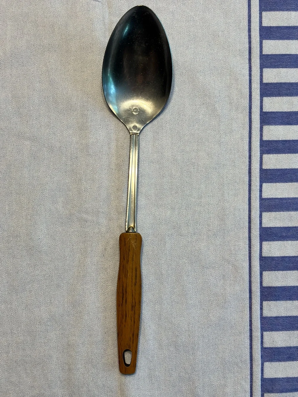 Vintage EKCO Stainless Steel Serving Spoon